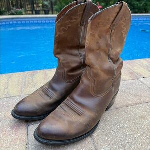 Ariat Heritage Brown Leather Boots Mens Size 12D